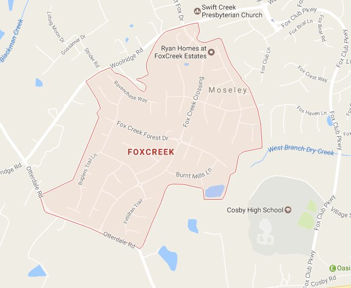 FoxCreek Living Homes for sale in FoxCreek Midlothian Virginia
